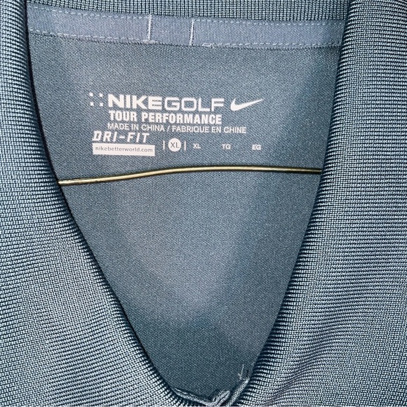 Nike Golf Polo Shirt Mens Extra Large Tour Performance 2014 US Open Pinehurst - Picture 6 of 7